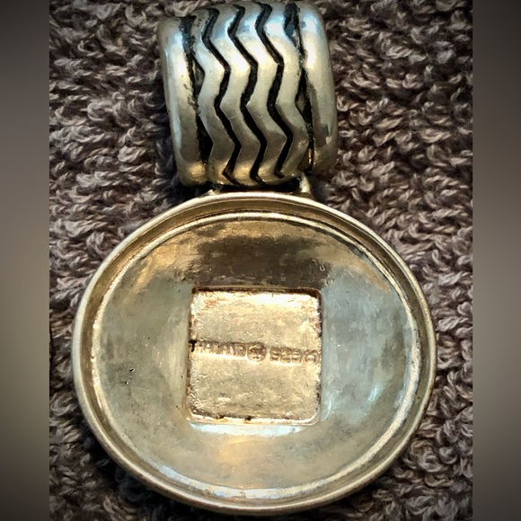 Vintage Thailand Sterling Silver 925 Artisan Pendant - Picture 3 of 5